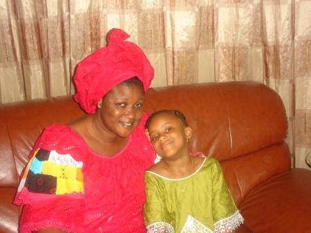 ma maman et sa petite fille